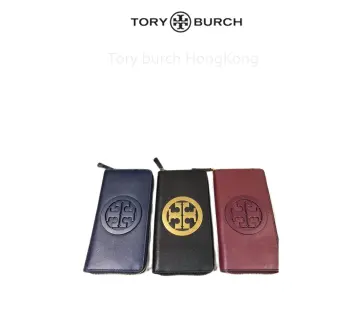 Shop Tory Burch KIRA Leather Long Wallet Logo Long Wallets (90348) by  ALOHAMALL