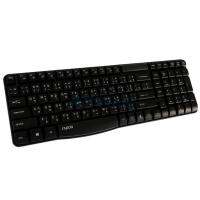 RAPOO  คีย์บอร์ด USB Wireless Keyboard (KB-E1050-BK) Black