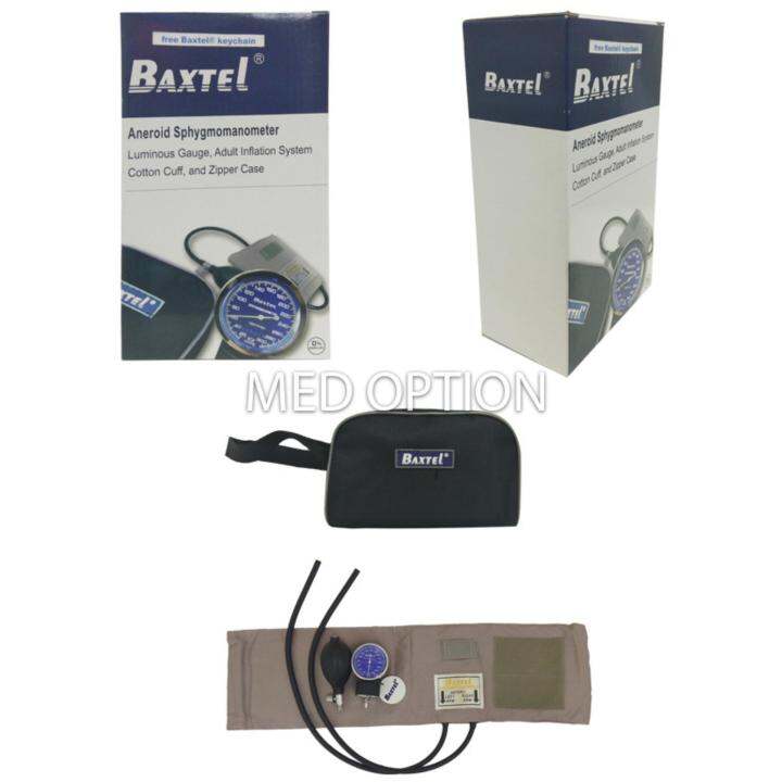 BP Apparatus Adult, BAXTEL / Baxtel Aneroid Sphygmomanometer Adult