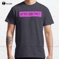 New Free Britney #Freebritney Classic 7 T-Shirt Cotton Tee Shirt beer shirts for Unisex XS-4XL-5XL-6XL