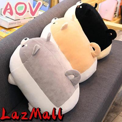 AOV น่ารัก Shiba Inu Plush ของเล่นการ์ตูน Corgi สัตว์ Soft Plushie ตุ๊กตาของเล่น Dolll Creative Dog โยนหมอน COD จัดส่งฟรี