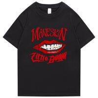 Maneskin Print Spring Summer Holiday Street Graffiti Style Men/Women Casual T-shirt Novelty Street HIP HOP Style  45N9