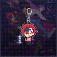 Anime SK8 the Infinity SK EIGHT SNOW REKI Cute CP Figure Model Keychain Pendant Decor Keyring Collection Student Gifts