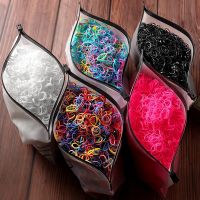 【YF】♛✻  1000/2000Pcs Elastic Hair Bands Disposable Scrunchie Rubber Band Ponytail Holder Ties Headband Kids Accessories