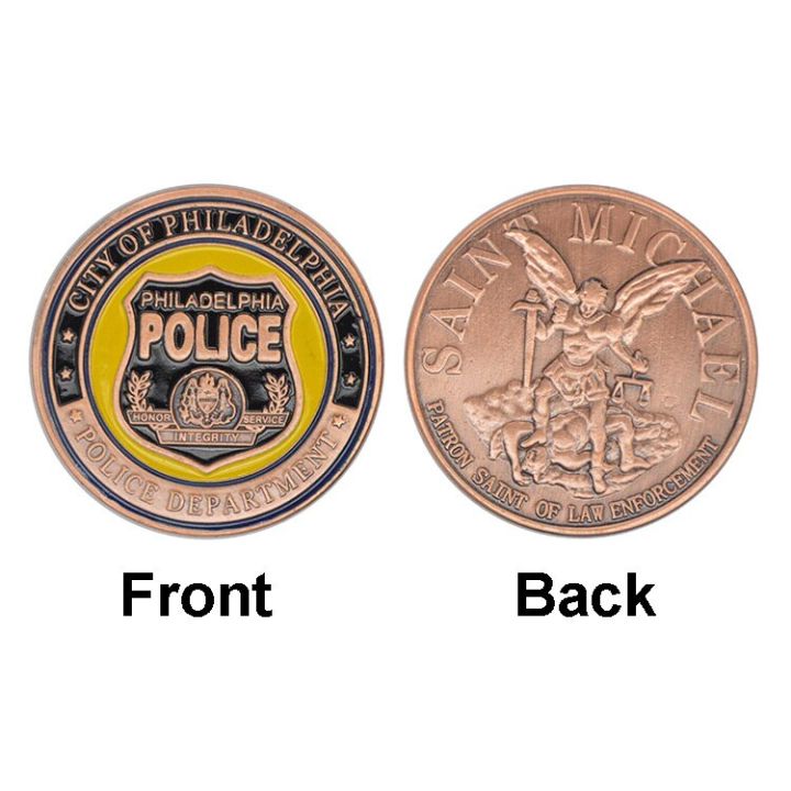 hot-u-s-เหรียญของที่ระลึกของกรมตำรวจฟิลาเดลเฟียขายเหรียญเหรียญที่ระลึกรักษาความปลอดภัยตามสั่ง