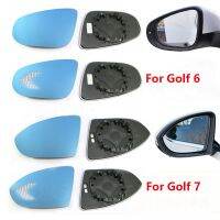 Hans1 6 MK6 7 MK7 Car Rearview Side Mirror Glass WIth Wide View Anti-glare Heating 2PCS