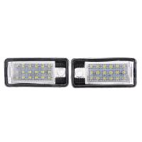 [Auto Era]2PCS 12V 3.5W 18LED ใบอนุญาตจำนวนแผ่นข้อผิดพลาดฟรีสำหรับ Audi A3 S3 A4 A6 A5 RS4รถป้ายทะเบียนไฟ8E0807430A