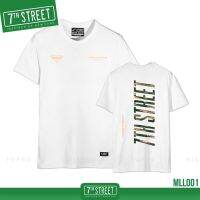 7th Street เสื้อยืด แนวสตรีท รุ่น MILITARY LIFE (ขาว) MLL001 (ของแท้)