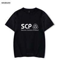 Summer Casual T Shirt Latest Tshirt Scp Foundation Fashion T-Shirt MenShort-Sleeved Printed Cartoon MenT-Shirt