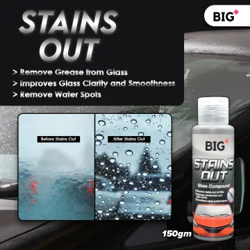 Car Glass Oil Film Remover Paste AIVC Glass Grease Water Stain