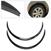 Free delivery 2pcs Black Car Fender Flare Wheel Lip Rubber Protector Body Kit Trim 70cm Drop shipping