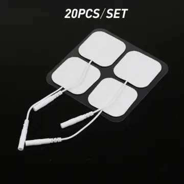 20/10PCS Replacement Tens Electrode Pads Acupuncture Therapy