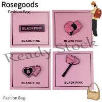 【hot sale】 ● B36 ROSEGOODS BLACKPINK Brooch Clothing Accesories Cute Personal Decoration Lapel Pins