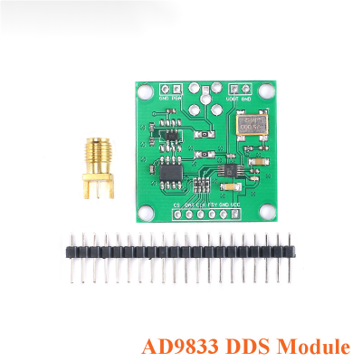 โมดูลเครื่องกำเนิดสัญญาณ DDS AD9833 DC 0-12.5Mhz SPI Square Triangle Sine Wave เอาต์พุตความถี่และเฟสที่ตั้งโปรแกรมได้แบบดิจิตอล