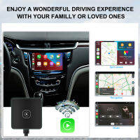 AMPrime CarPlay Mini Ai Apple Wireless Carplay Dongle สำหรับ VW Audi Toyota Honda Kia Peugeot Volvo Type-C Plug And Play