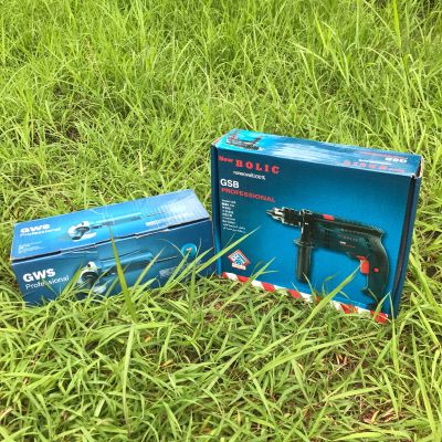 [[ส่งฟรี ไม่ต้องหาโค้ด]] Bosch 1แถม1 สว่านกระแทก2ระบบ 4หุน[650w] 16re และหินเจียร์ 4นิ้ว [710w]9553 รับประกันยาวนาน 2ปี