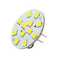 【CC】❉  G4 Under Cabinet 12LED 2835SMD Rear Pin White12V 24V dimmable RV martine D25mm cystal light 1pcs/lot