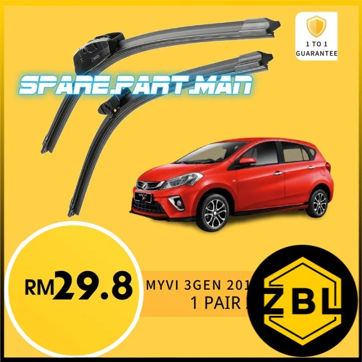 Perodua Myvi 2018 2020 Japan Technology Wiper Blade Lazada