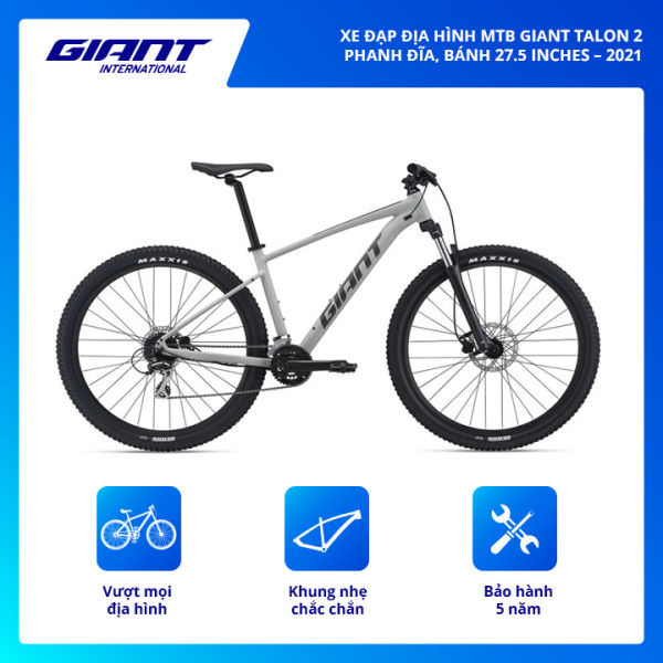 Xe đạp địa hình MTB Giant Talon 2 – Phanh Đĩa, Bánh 27.5 inches