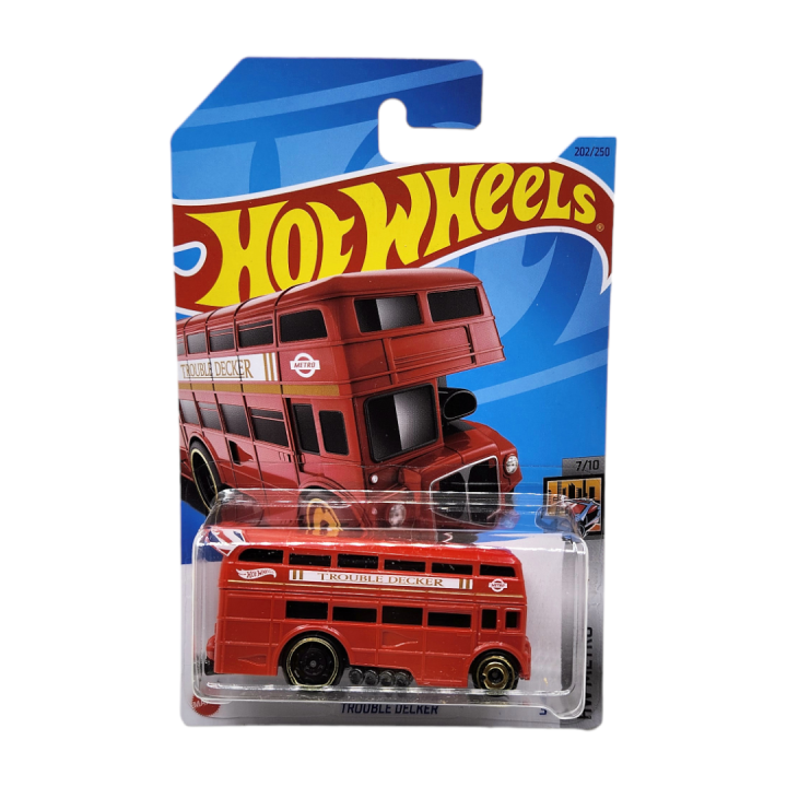 hot wheels london bus