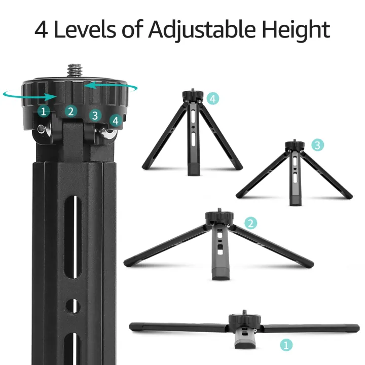 mini-metal-tripod-aluminum-alloy-desktop-stand-tripod-with-14-inch-screw-for-dslr-ildc-camera-camcorder-projector