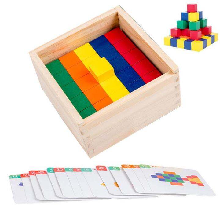 counting-blocks-50pcs-manipulatives-counting-cubes-square-blocks-for-craft-projects-and-math-games-with-wooden-box-and-colorful-cards-for-homeschooling-efficient