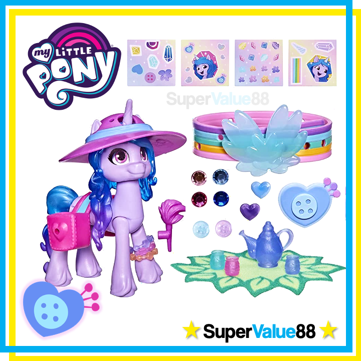 My Little Pony: A New Generation Movie Friends Figure - 3-Inch Pony Toy for  Kids Ages 3 and Up - My Little Pony