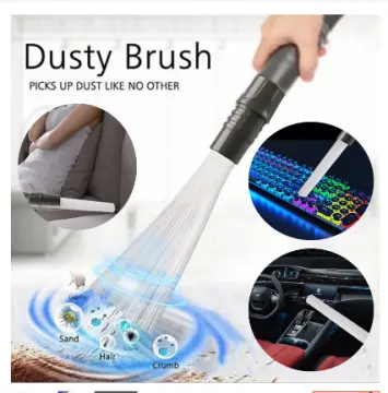 Universal Vacuum Attachments Brush Dust Daddy Cleaner Dirt Remover Home  Vacuum Cleaning Brush For Air Vents Keyboards Tools