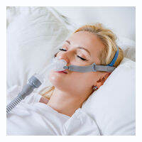 หน้ากากดำน้ำ P2H สำหรับเครื่อง CPAP ขณะนอนกรนหน้ากากครอบจมูกเวลาเดินทาง