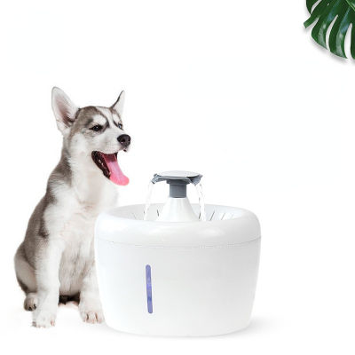 สัตว์เลี้ยงแมวน้ำน้ำพุ USB อัตโนมัติแมวตู้น้ำป้อนชามไฟ LED สมาร์ทสุนัขแมวตู้น้ำสัตว์เลี้ยงดื่มป้อน