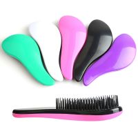 ☢♟✇ Baby Kids and Women Detangling Hair Brush Combs Salon Gentle Anti-static Brush Tangle Wet Dry Bristles Handle Tangle Curly