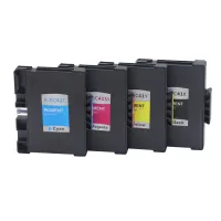 การเปลี่ยนตลับหมึกหมึกสารสีที่รองรับ4ชิ้นสำหรับ Gc41 Gc 41สำหรับ Ricoh Aficio Sg2100 Sg3110dn Sg2010 Sg3100 Sg3110dn Sg3110