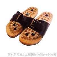 【hot】✒ care base acupunture foot massage slippers natural stone acupoint