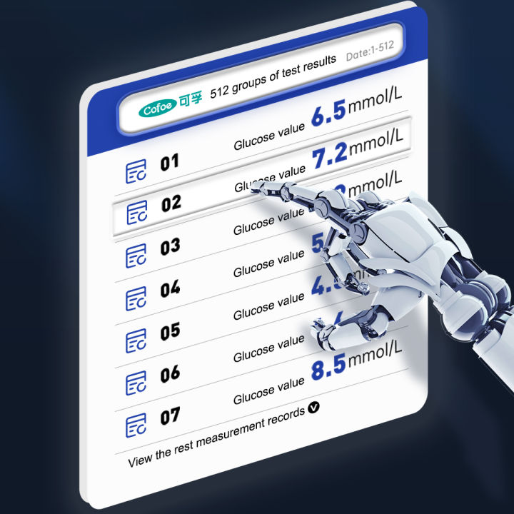 cofoe-yice-ชุดการตรวจสอบระดับน้ำตาลในเลือด-a02-25ชิ้นแผ่นทดสอบ25เข็มpcs-เครื่องวัดระดับน้ำตาลในเลือดชุดทดสอบเบาหวานชุดวัดน้ำตาลในเลือด