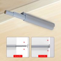 【hot】♀☾  Cabinet Catches Door Stop Drawer Damper BuffersSoft Quiet Close with Srews Invisible Handle Hardware