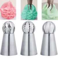 【hot】 3-piece torch decorating mouth nozzle set for cake decoration Piping nozzles pastry tools baking cakes ！