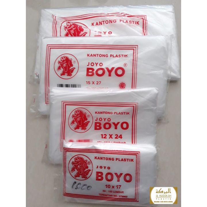 Kantong Plastik Hd Boyo Merah Isi 100 Per Pack Lazada Indonesia 4384