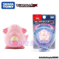 TAKARA TOMY ของแท้โมเดลตัวการ์ตูนแอ็คชั่นน่ารัก Chansey แบบธรรมดา EMC ตัวตุ๊กตาแอคชั่น