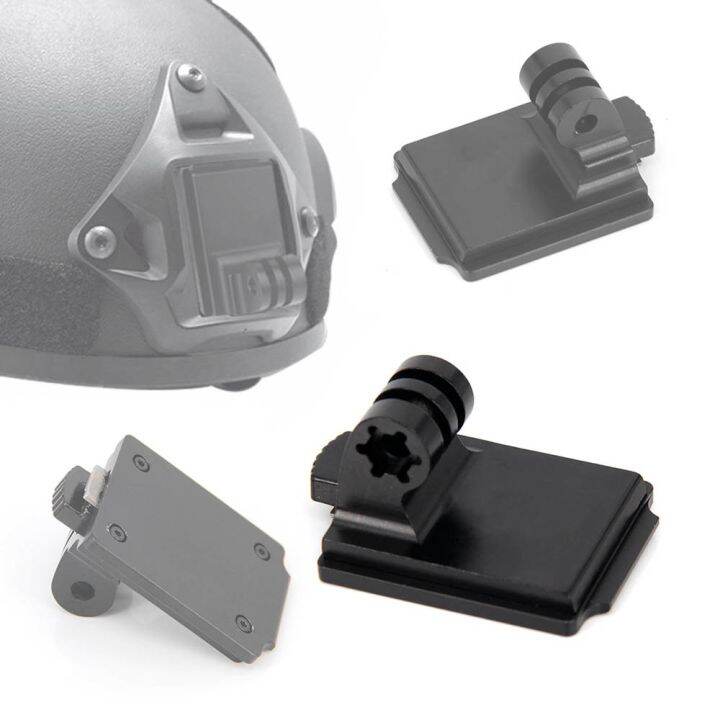 aluminum-helmet-fixed-mount-nvg-base-holder-adapter-for-gopro-hero-8-7-4-5-6-session-yi-sjcam-eken-action-video-sports-cameras