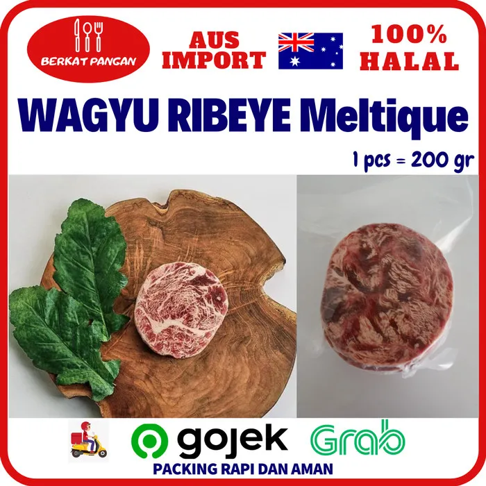 Ribeye Wagyu Meltique (AUS) Steak Prime Cut 200gr Lazada Indonesia