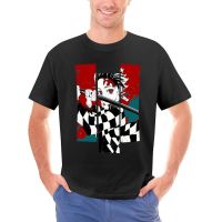 Demon Slayer Tanjiro Kamado T Shirt Kimetsu Vintage Tshirt Graphic Clothes For Man 3Xl Tshirt