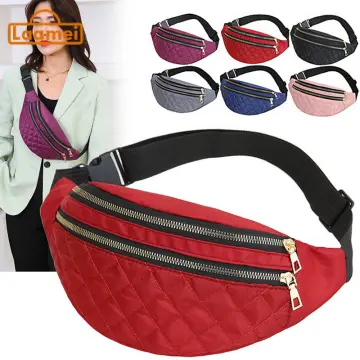 Pinfect Multi-pocket Chest Bag Casual PU Leather Funny Pack Bum Bag  Adjustable for Party 