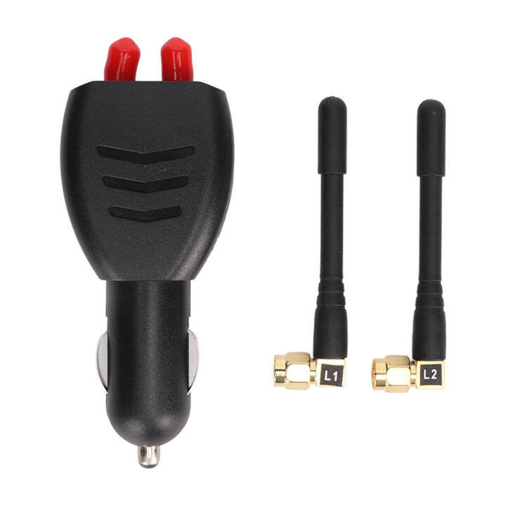 Car GPS Signal Jammer Dual Antenna Sensitive Accurate Prevent Location