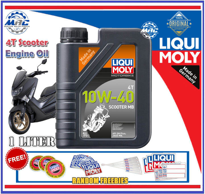 LIQUI MOLY 4T 10w40 Scooter MB Motorbike 1 Liter Scooter oil Lazada PH