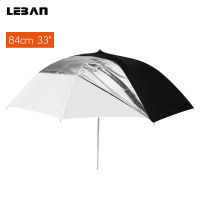 Godox Photography Studio 33" 84cm double layers reflective and translucent white Black Umbrella High quality