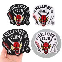 E5008 Horror TV Show Embroidered Badges Patch for Clothes Jeans T Shirt Hat Backpack Sewing Fabric Applique Patch Sewing Supply Haberdashery