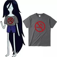 Marceline Vampire Queen Live At Candy Tavern Short Sleeve Funny Design Adventure Time Anime T-shirt Aesthetic Men No Smoking Tee