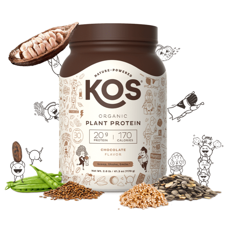 BỘT ĐẠM THỰC VẬT KOS PROTEIN KOS Vegan Protein Powder Lazada.vn