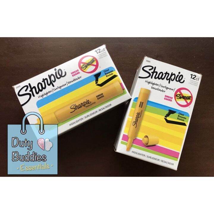 SHARPIE TANK Style1 Box(12 pcs) BANANA YELLOW Lazada PH