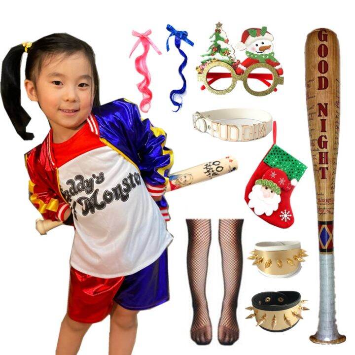 Harley Quinn Costumes Nine Year Olds Harley Quinn Costumes 10 Year Olds
